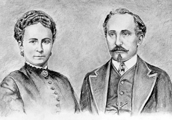 Адам и Софи Опель 1868 год